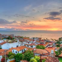 Atardecer en Puerto Vallarta